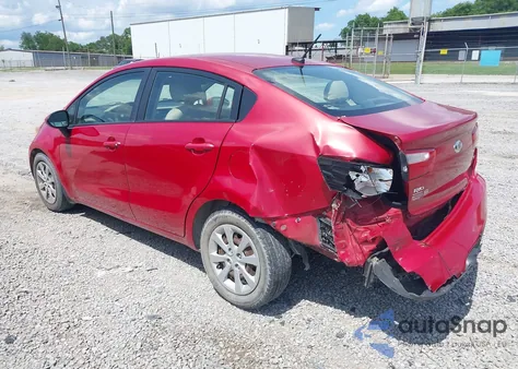 2013 Kia Rio Lx from USA, damaged, VIN KNADM4A37D6280909